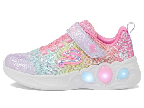 Skechers Sneakersy dziewczęce, Multi Mesh, 32,5 UK, Wiele siatek, 31 EU
