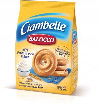 Balocco Ciambelle włoskie kruche ciasteczka 700g