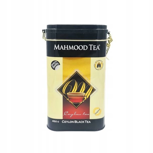 ﻿Herbata czarna liściasta w puszce Ceylon Mahmood Tea 450g