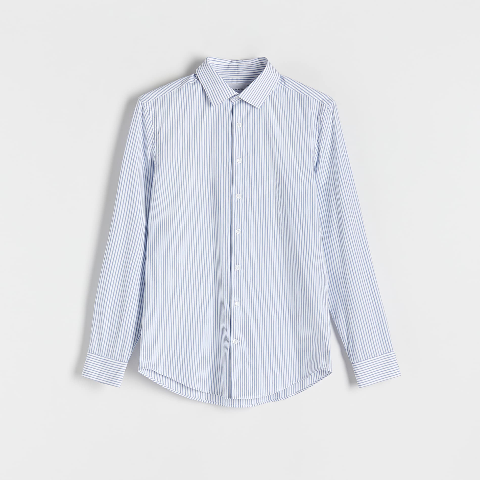 Reserved - Koszula slim fit - Turkusowy