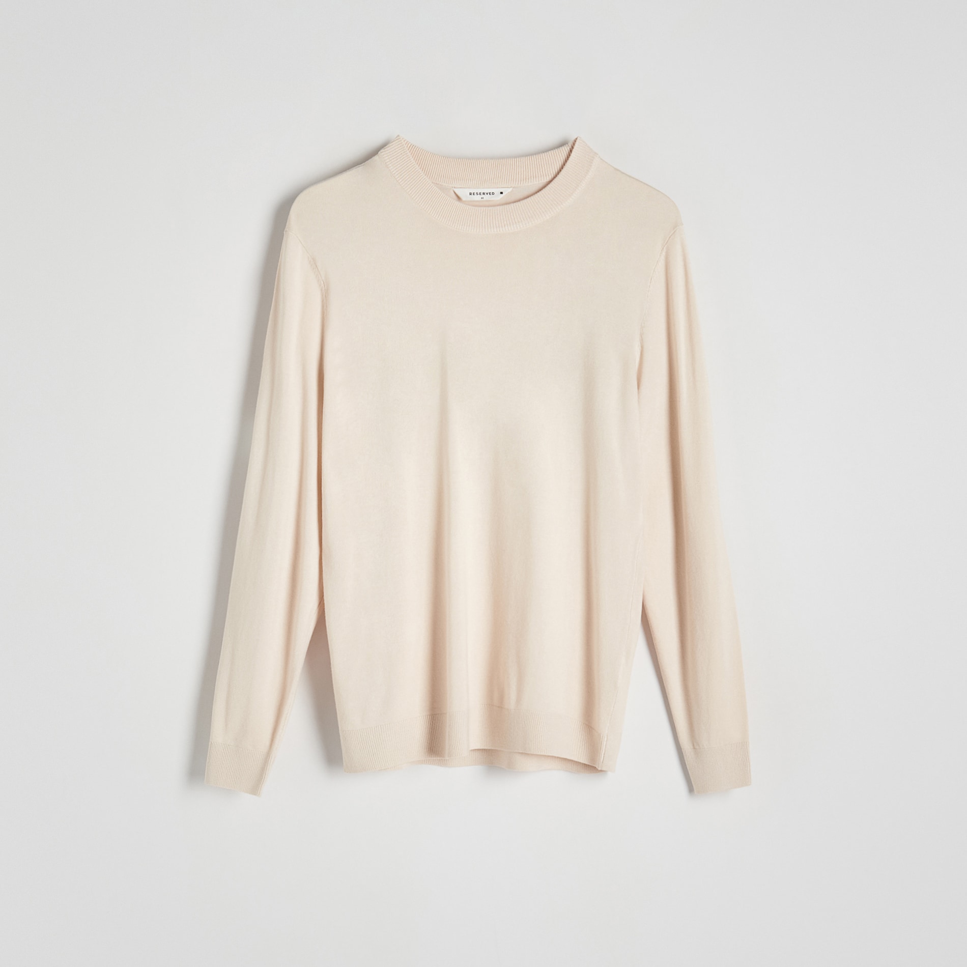 Reserved - Wiskozowy sweter - Różowy