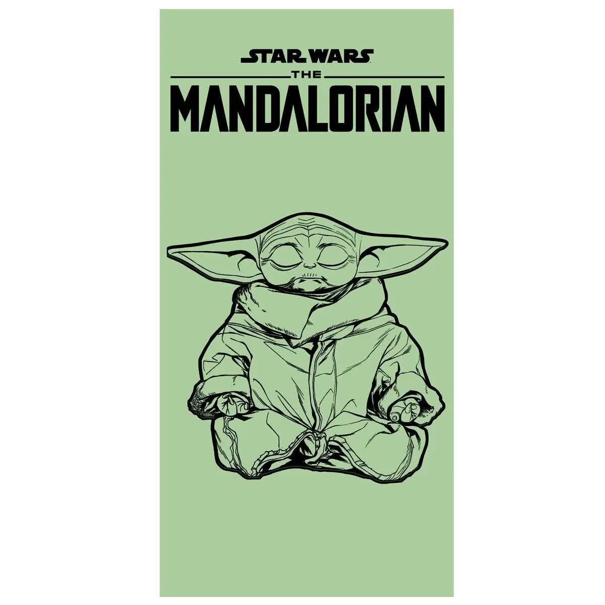 Bawełniany Ręcznik Plażowy Star Wars Mandalorian