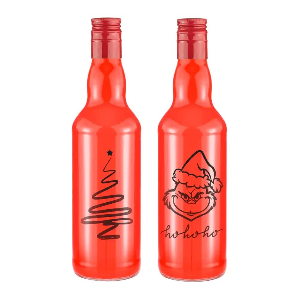 Butelka Monopolowa Ze Świątecznym Nadrukiem 500Ml/ 0,5L - Dwa Wzory