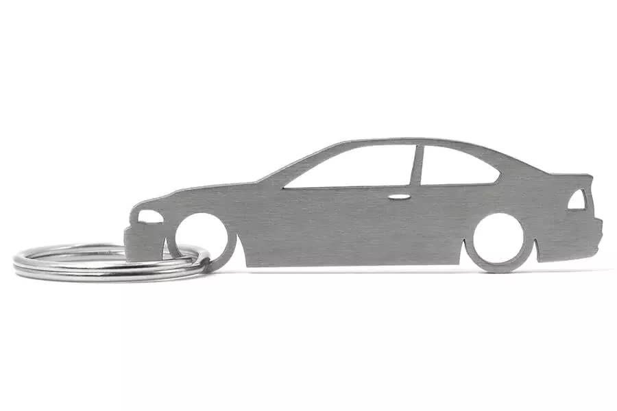 Brelok stal nierdzewna BMW E46 coupe