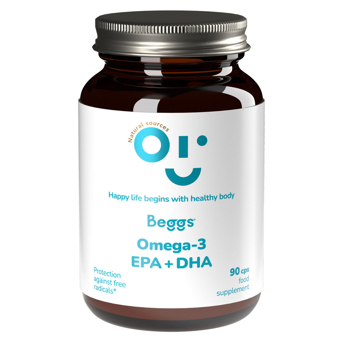 Beggs Omega 3 Epa+dha, 90 Kaps.