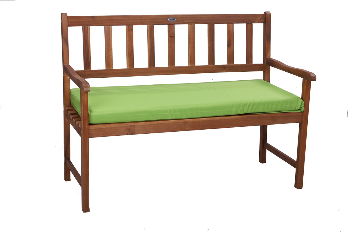 Siedzisko na ławkę, 150x60x7cm, poduszka na ławkę, limonka, poduszka zewnętrzna, poduszka płaska, poduszka siedziska, poduszka na meble ogrodowe, po..