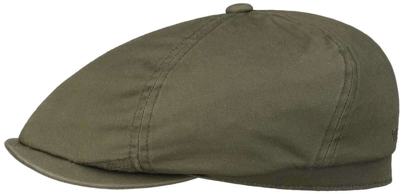Kaszkiet Cotton Twill by Stetson, oliwkowy, XXL (62-63 cm)