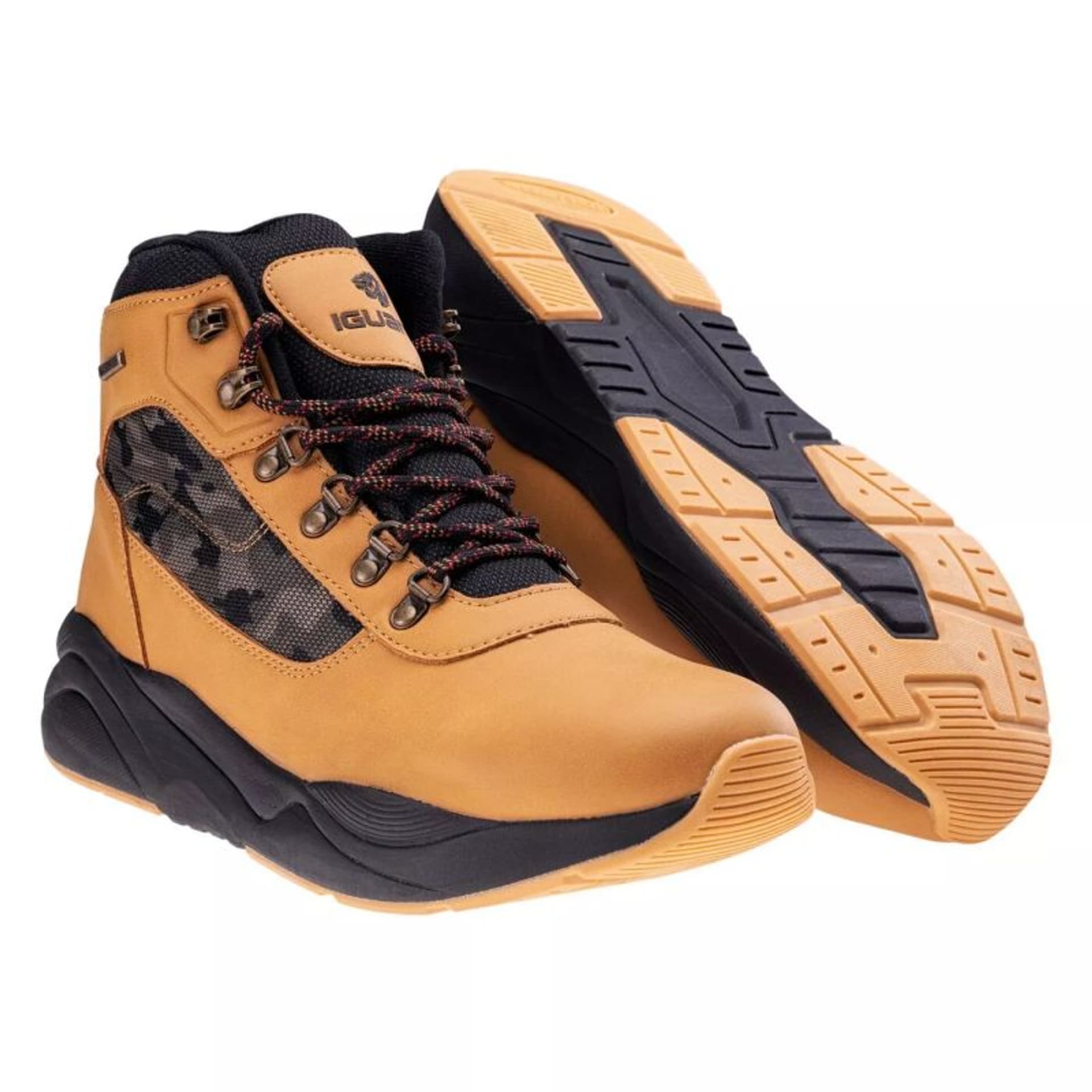 Buty trekkingowe męskie Iguana Męskie buty Iguana LENCER MID WP camel/black/moro rozmiar 43