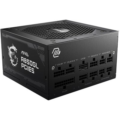 Zasilacz MSI MAG A850GL PCIE5 850W White (306-7ZP8A24-CE0)