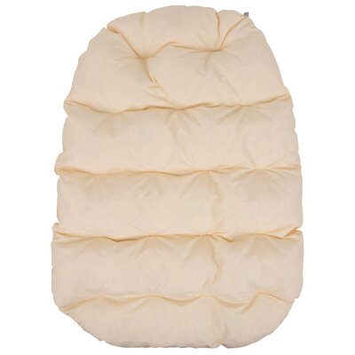 Poduszka na fotel PATIO Trapez D031-05CW 144 x 90 x 11 cm Ecru