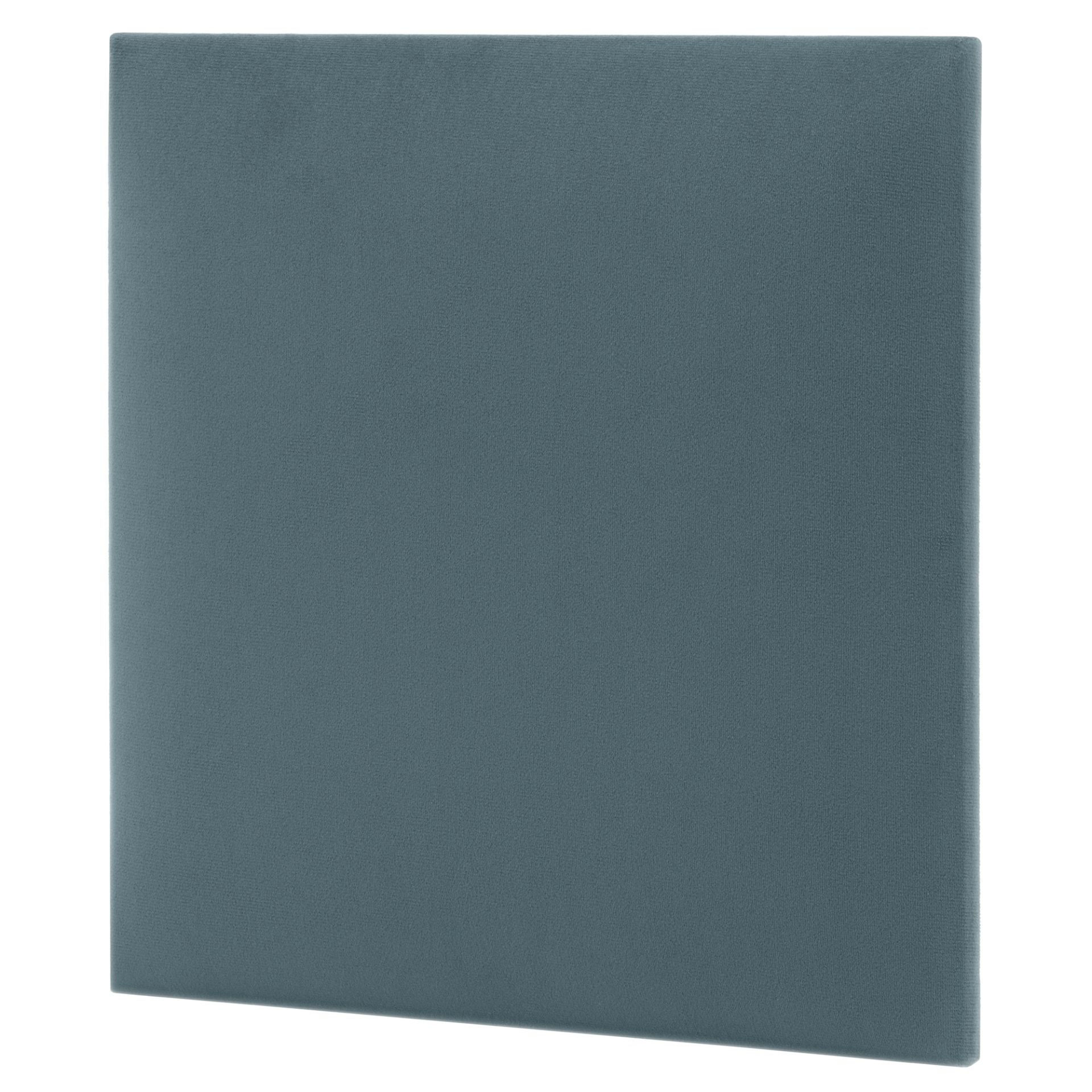 PANEL ŚCIENNY TAPICEROWANY 3D KWADRAT 30x30 CM MORSKI T13 WELUROWY