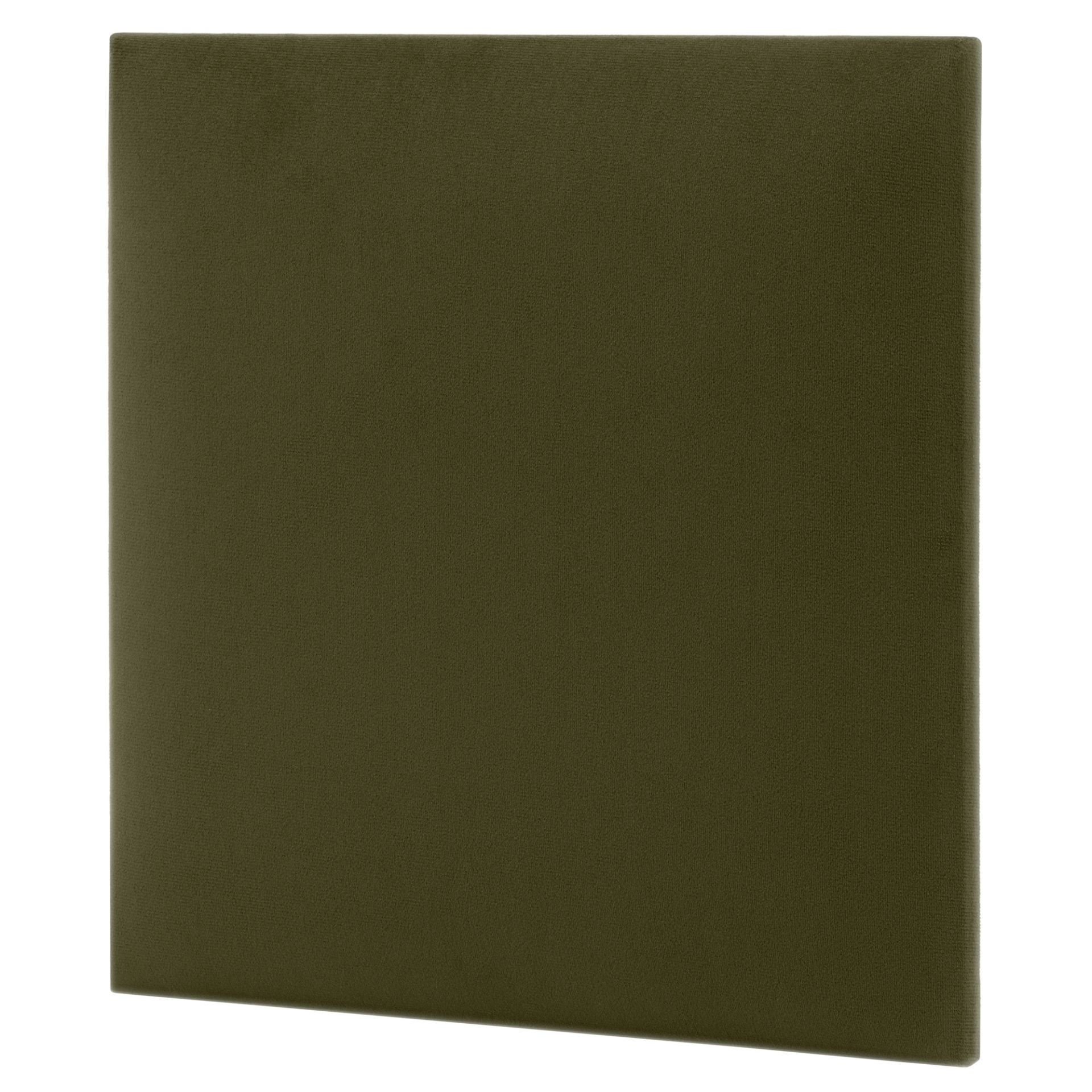 PANEL ŚCIENNY TAPICEROWANY 3D KWADRAT 30x30 CM KHAKI T27 WELUROWY