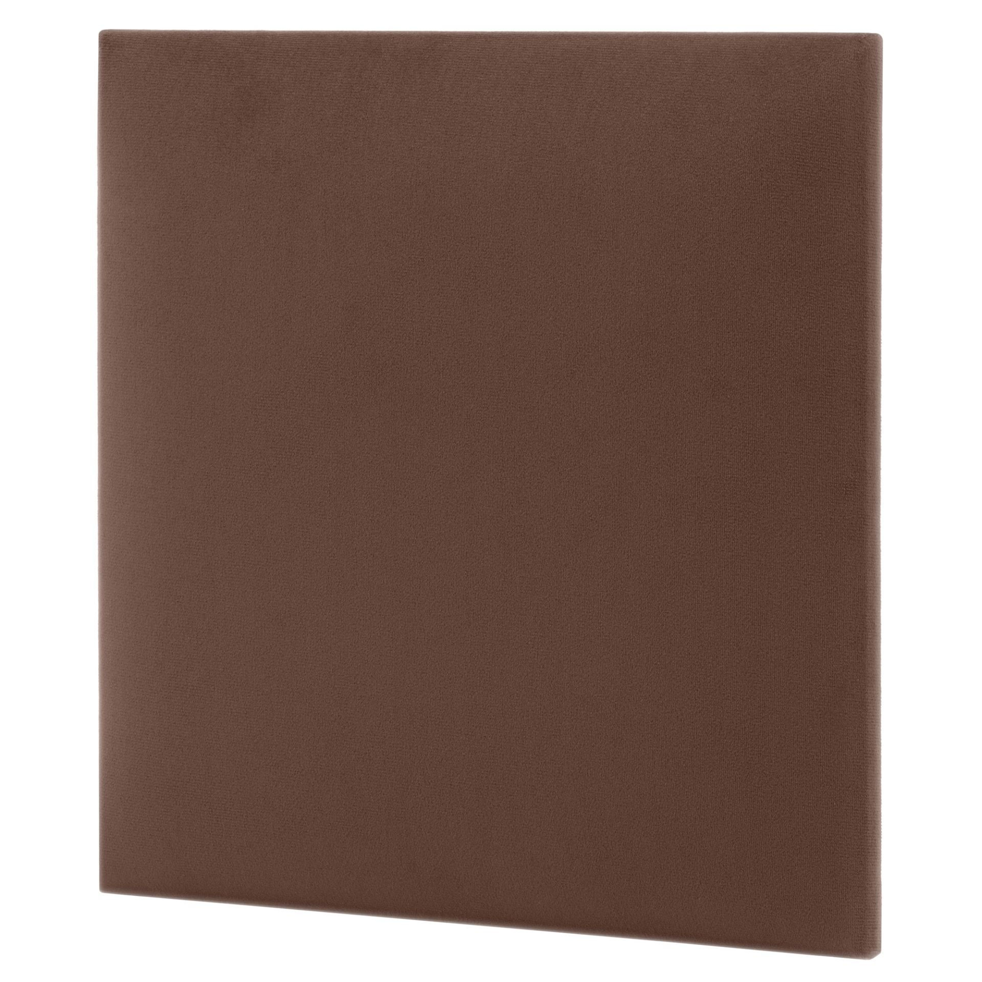PANEL ŚCIENNY TAPICEROWANY 3D KWADRAT 30x30 CM BRUDNY RÓŻ T23 WELUROWY