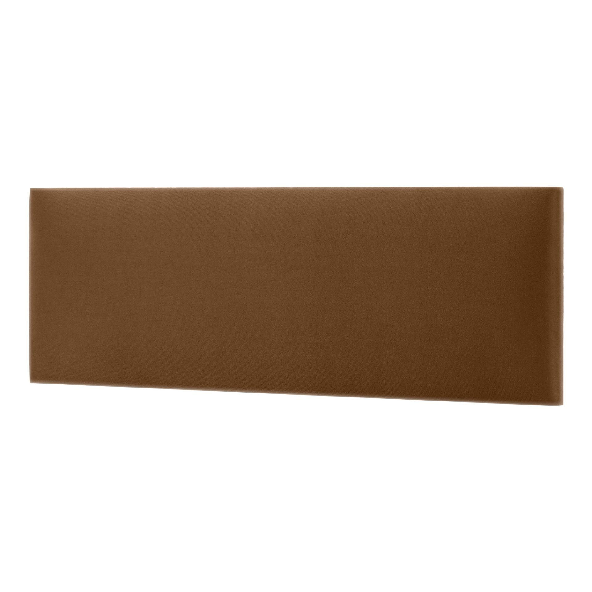 Panel Ścienny Tapicerowany 3D Prostokąt 60X30 Cm Miodowy T26 Welurowy