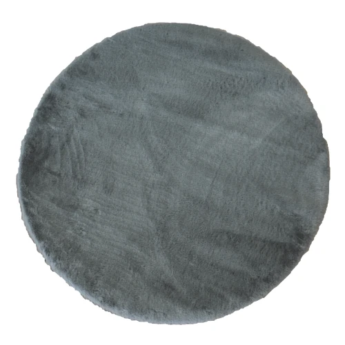 DYWAN ANTYPOŚLIZGOWY SHAGGY BELLAROSSA NATURALNY SZARY KOŁO