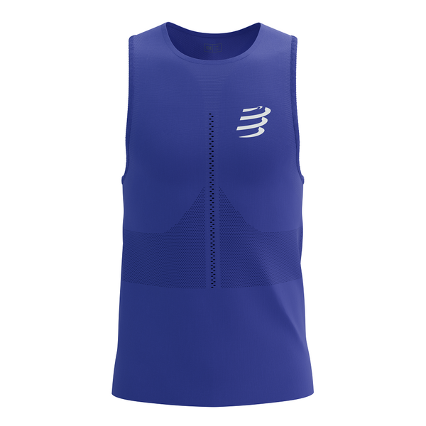 COMPRESSPORT Koszulka biegowa PRO RACING SINGLET dazz blue