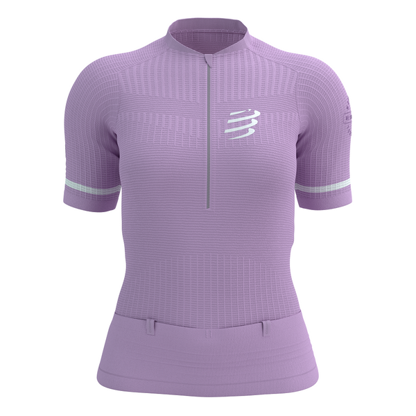 COMPRESSPORT Koszulka kompresyjna do biegania damska TRAIL POSTURAL SS TOP lupine