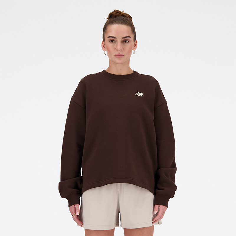 Bluza damska New Balance WT33532KCF  brązowa