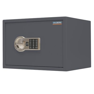 Sejf elektroniczny VALBERG klasa S1 Arsenał 30 do domu lub biura grafitowy RAL 7024