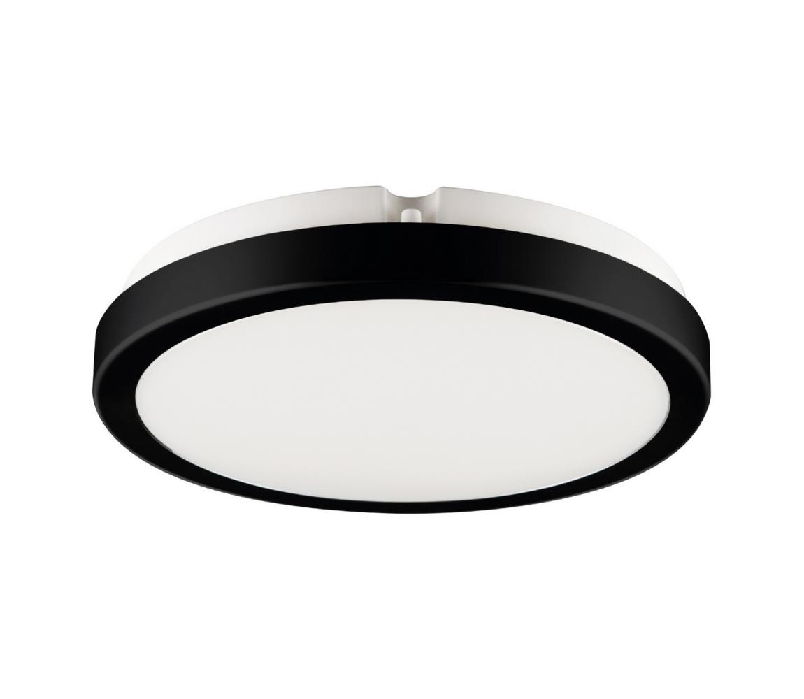 Brilagi - LED Plafon łazienkowy PERA LED/18W/230V śr. 22 cm IP65 czarny
