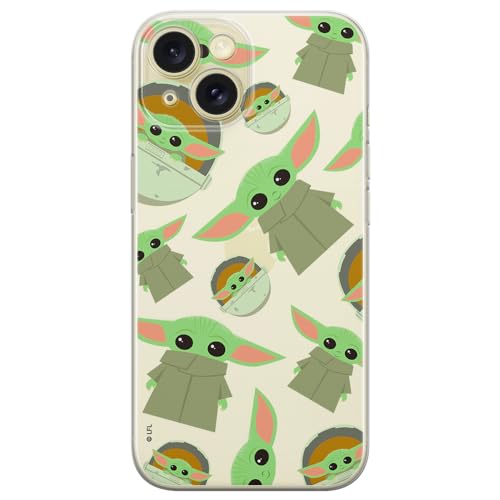 Etui dedykowane do Iphone 15 PLUS wzór:  Baby Yoda 006 oryginalne i oficjalnie licencjonowane