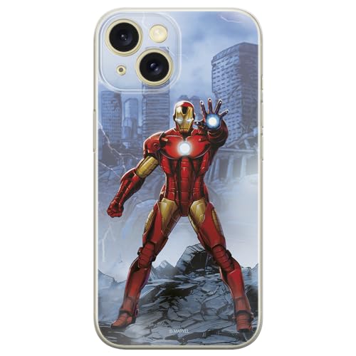 Etui dedykowane do Iphone 15 wzór:  Iron Man 006 oryginalne i oficjalnie licencjonowane