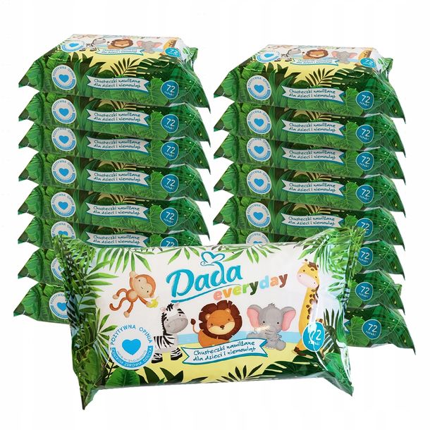 Chusteczki Nawilżane Dada Everyday 15x72 1080szt