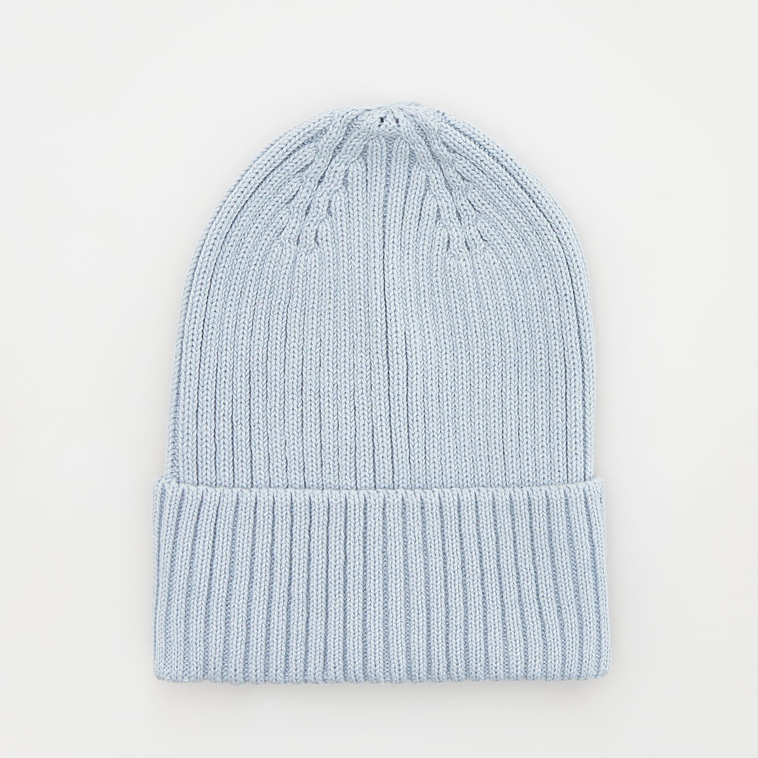 Reserved - Bawełniana czapka beanie - Niebieski