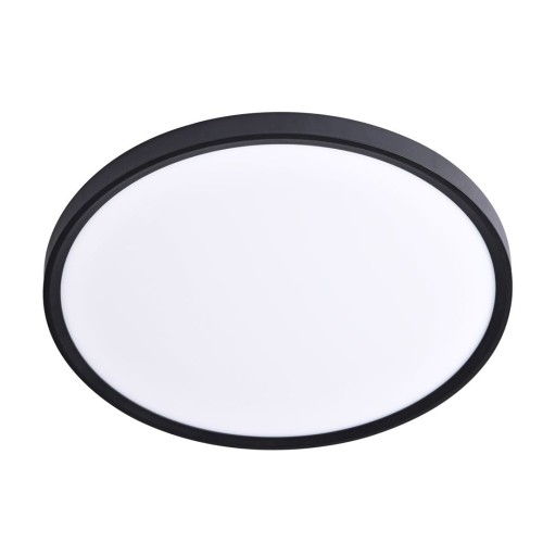 Maq D50 plafon LED 40W/CCT czarny ML0441