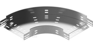 Kolanko 90° KKPJ300H60, grubość blachy 1,0mm