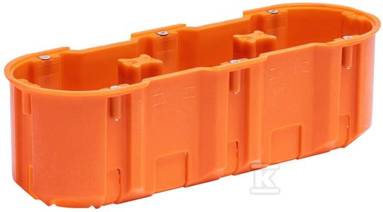 Puszka podtynkowa M3x60DF MULTIWALL SLIM pomarańczowy