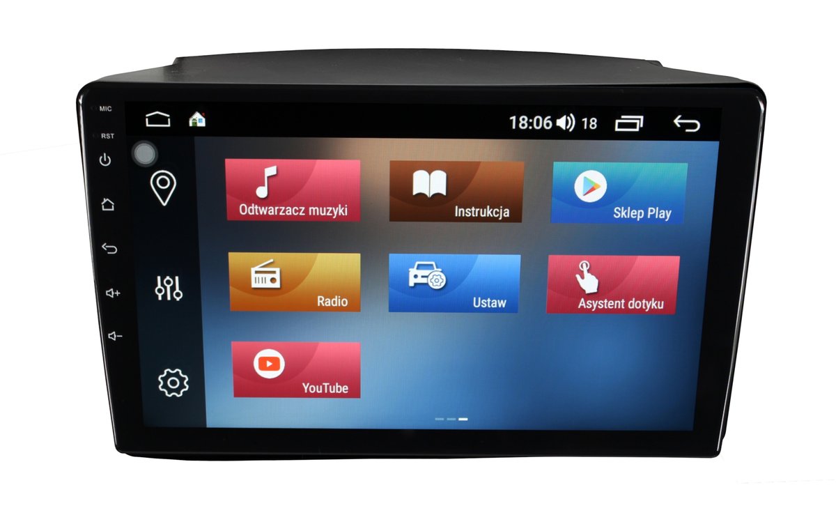 RADIO NAWIGACJA GPS TOYOTA SIENNA 2004-10 ANDROID