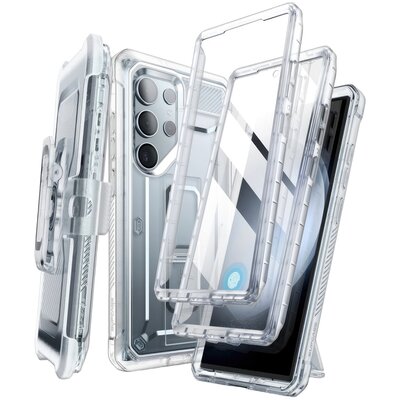 Oryginalne Etui SAMSUNG GALAXY S24 ULTRA Supcase Unicorn Beetle Pro 2-set transparentne