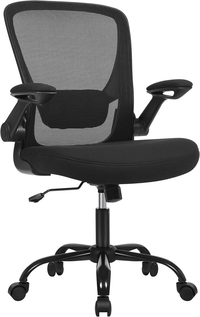 Krzesło Biurowe, Krzesło Biurowe, Krzesło Obrotowe Z Siatki, Ergonomiczne Krzesło Komputerowe, Podparcie Lędźwiowe, Oscylacyjne,