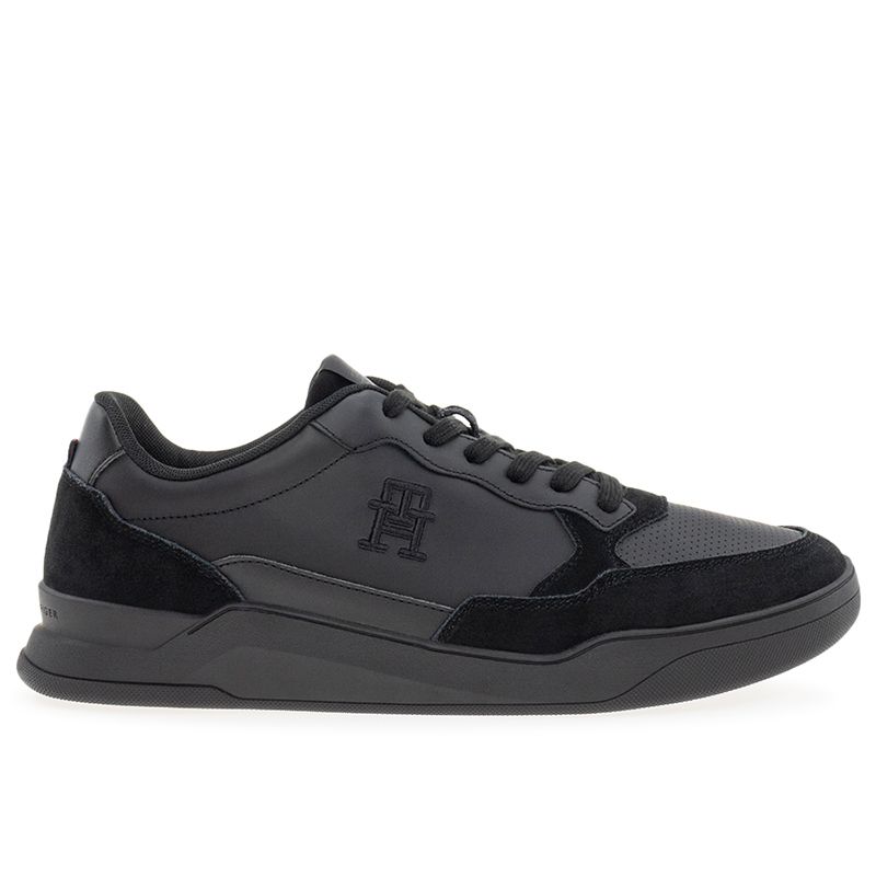 Buty Tommy Hilfiger Elevated Cupsole Leather Trainers FM0FM04929-BDS - czarne