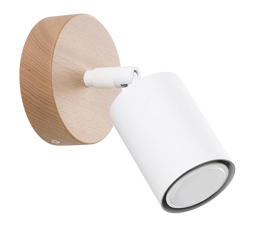 Biały kinkiet reflektor tuba - 2X A388 M7-T72