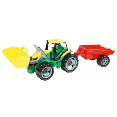 Lena Ciągnik z łyżką i przyczepką 62 cm 02123
