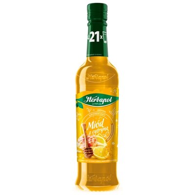 Herbapol Suplement diety miód z cytryną 420 ml