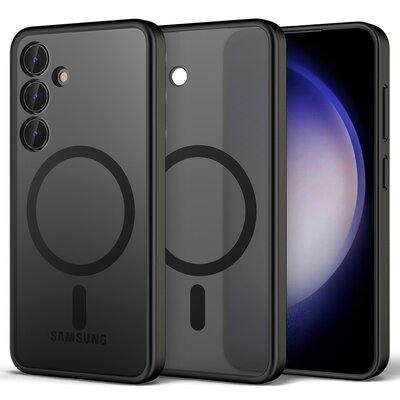 Etui TECH-PROTECT Magshield Magsafe do Samsung Galaxy S24 Czarny mat