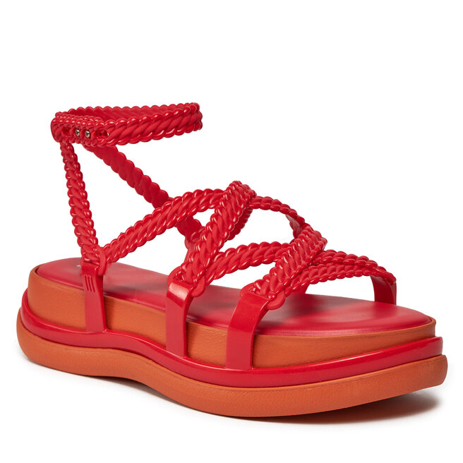 Sandały Melissa Melissa Buzios Ad 33979 Red/Orange AR160