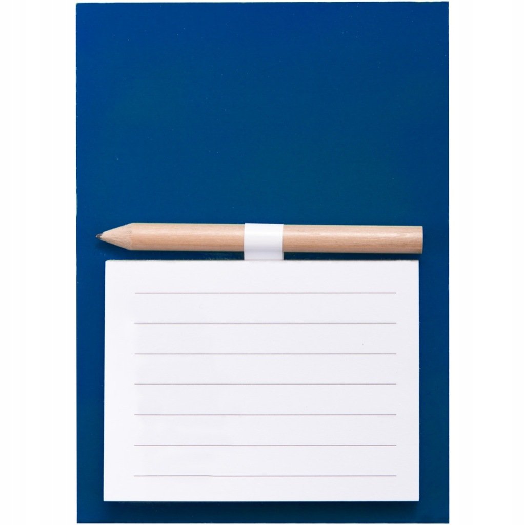 NOTATNIK MAGNETYCZNY Z OŁÓWKIEM notes na lodówkę