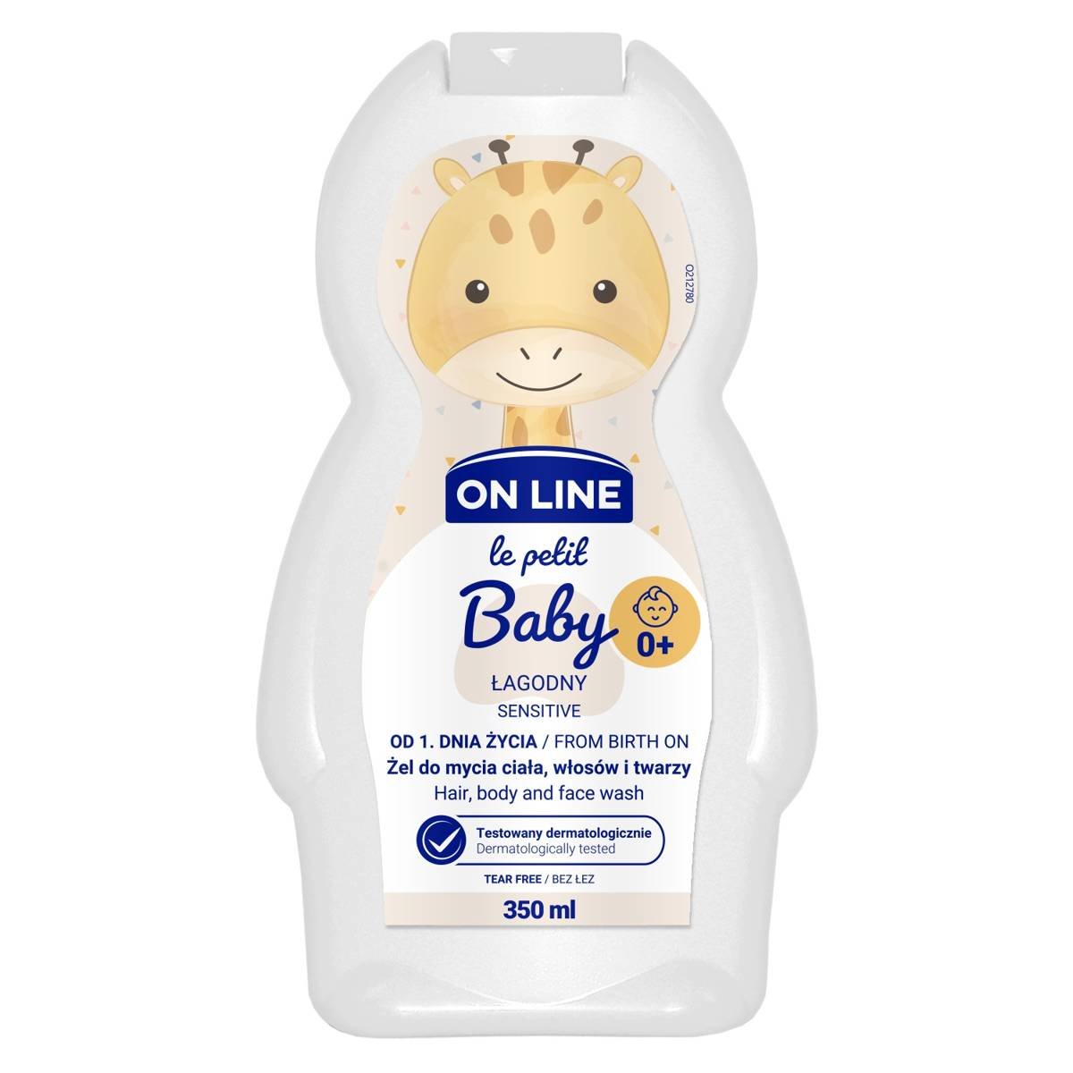 On Line 350Ml Le Petit Baby 3W1 Żel Ciał/Włos/Tw. Łagodny /380