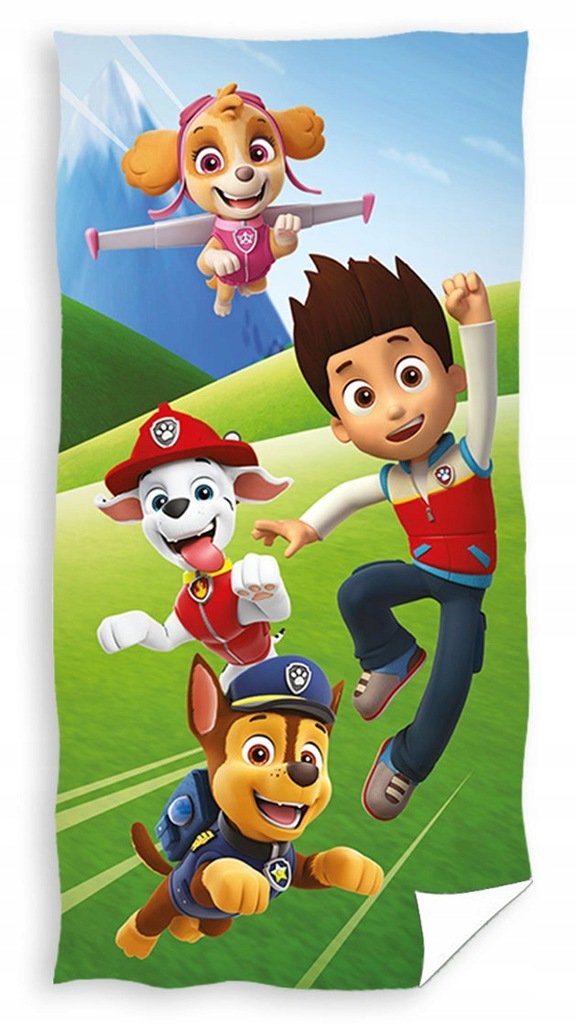RĘCZNIK bawełniany PSI PATROL 70x140 cm