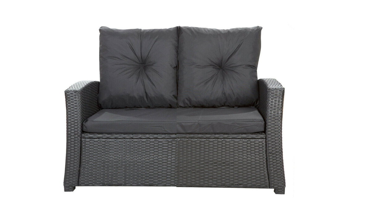Poduszki na meble rattanowe, 112x52x7+ 2*50x56cm