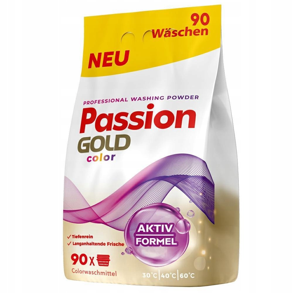 PASSION GOLD 5,4KG 90P FOLIA PROSZEK D/PR. COLOR /976