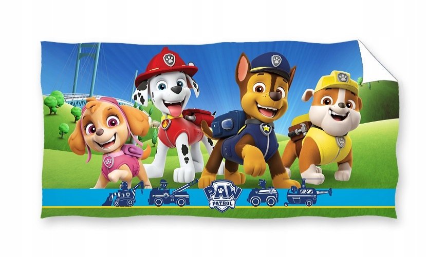 RĘCZNIK bawełniany PSI PATROL 70x140 cm
