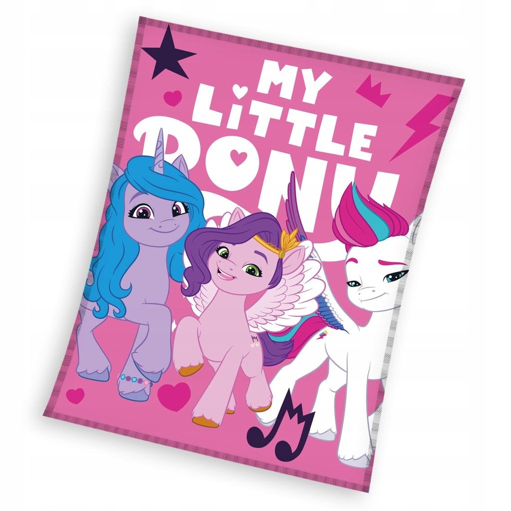 KOC CORAL MY LITTLE PONY 130x170 cm KUCYKI