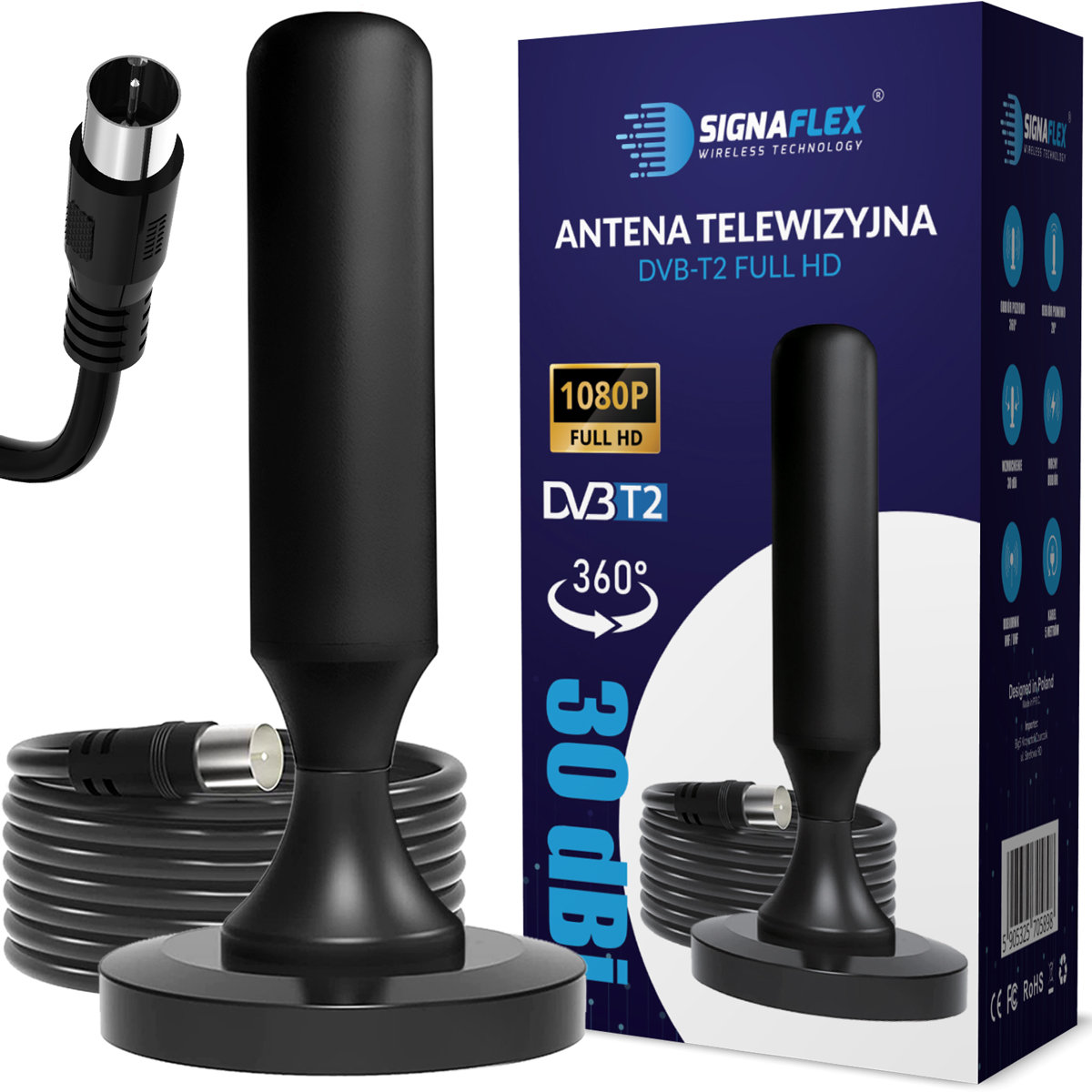 Antena telewizyjna Signaflex SANMA-HA01