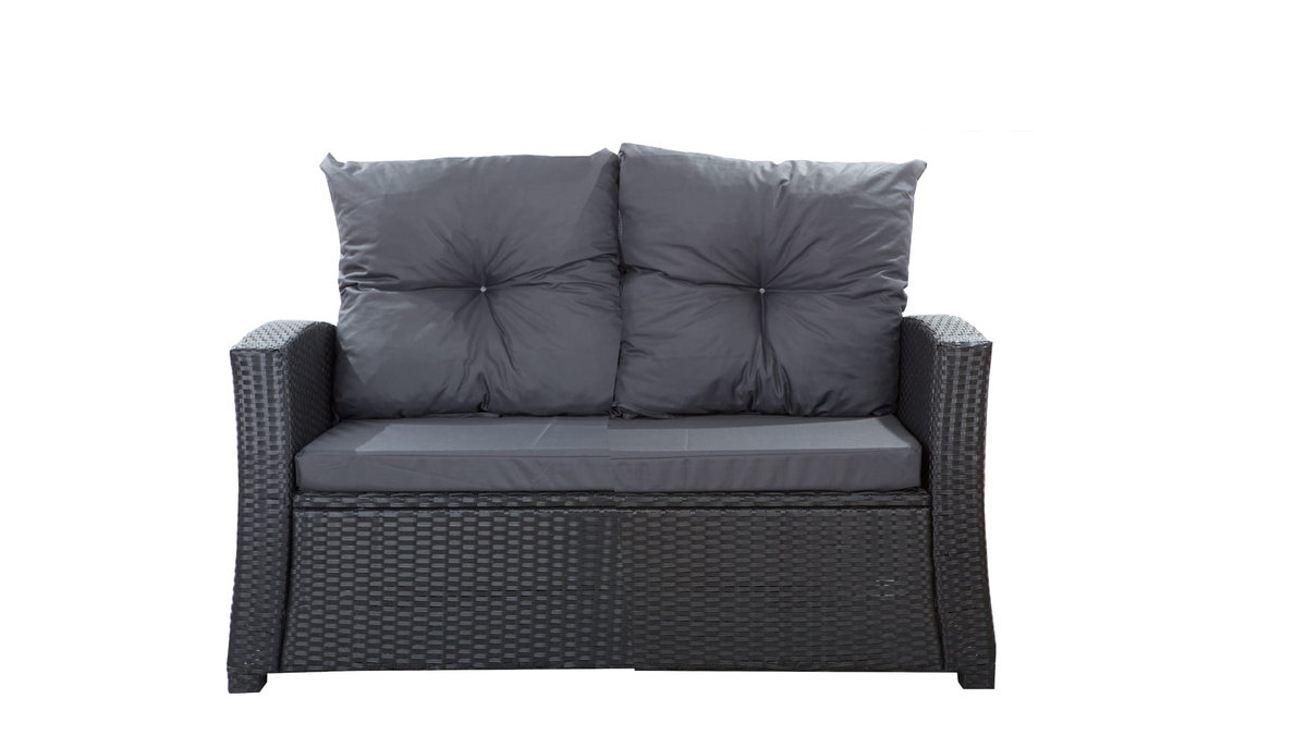 Poduszki na meble rattanowe, 112x52x7+ 2*50x56cm