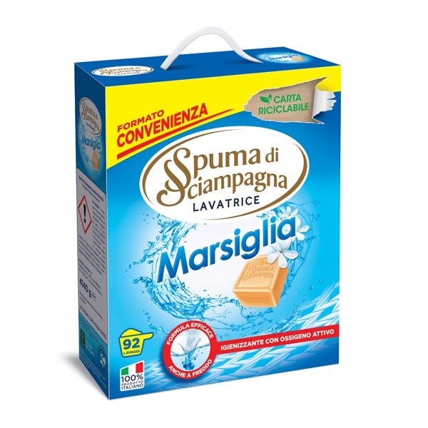 Spuma di Sciampagna Marsiglia proszek 92 prania 4140g